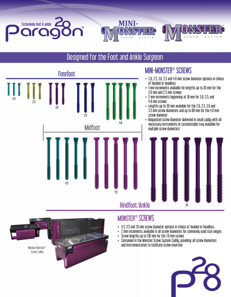 Monster® Screw System Brochure